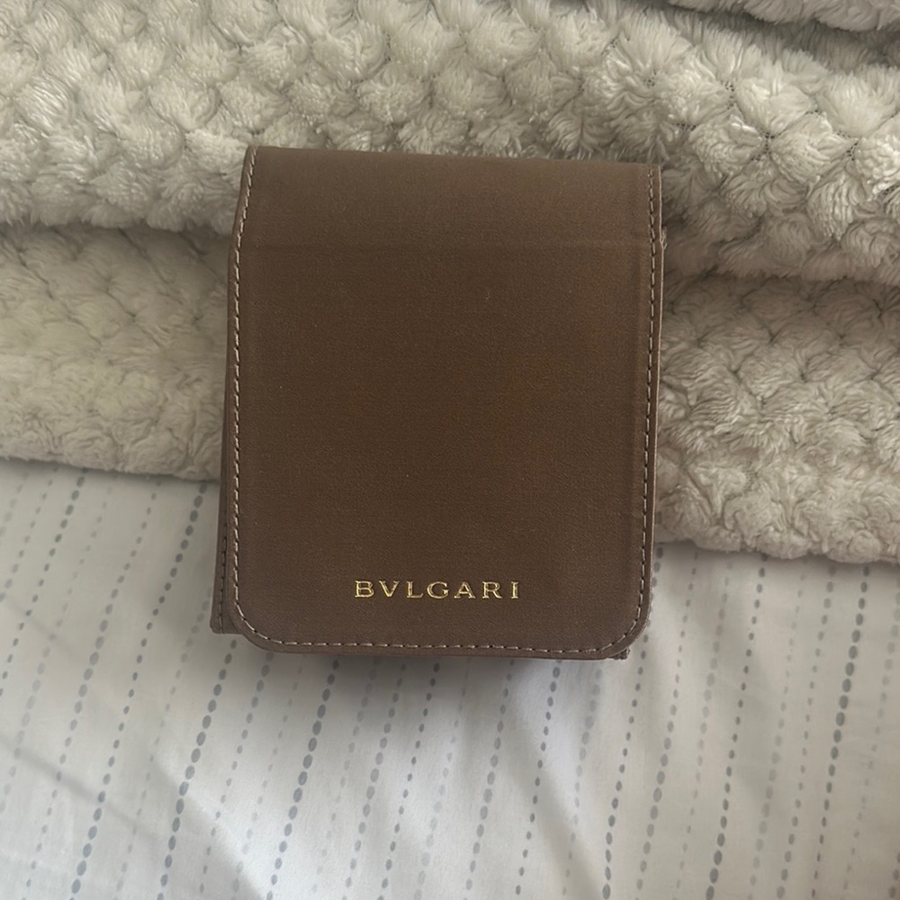 Bulgari Brown Leather Case